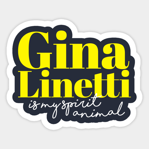 gina linetti Sticker by disfor